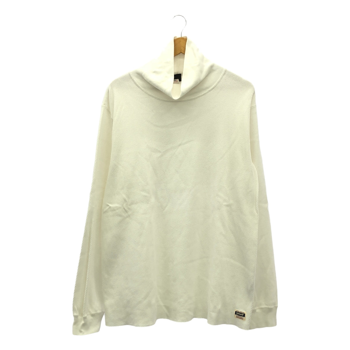 蕭特 / 鏡頭 |蜂巢高領 T 蜂巢高領 T 卹 | XXL |白色 |男士