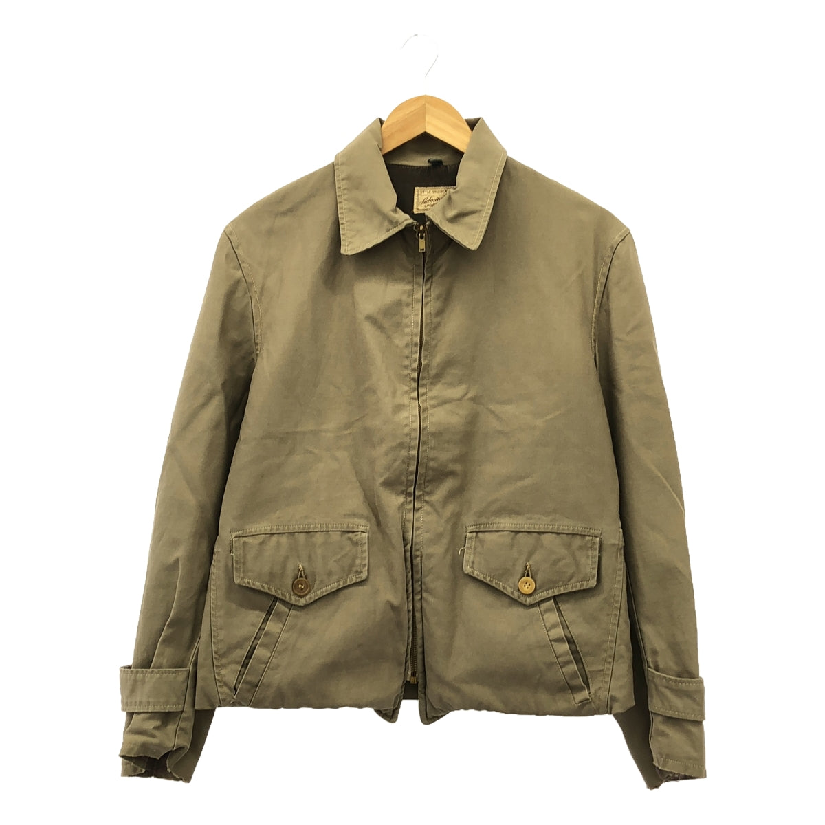 VINTAGE / Vintage clothing | Estimated 50s ~ Vintage zip-up flight jacket blouson | Beige | Men's