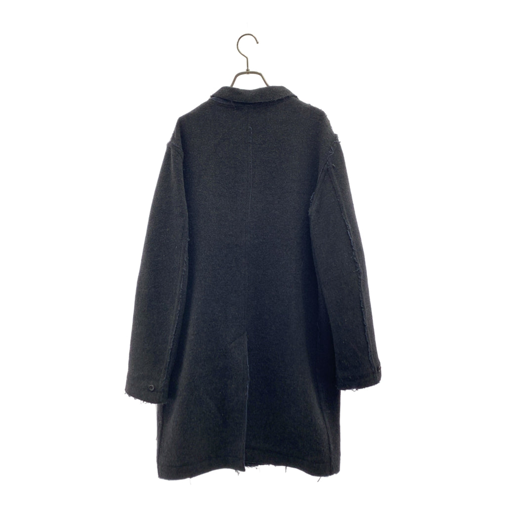 N.HOOLYWOOD / エヌハリウッド | ウール混 ダブルフェイス カットオフ チェスターコート | 38 | メンズ