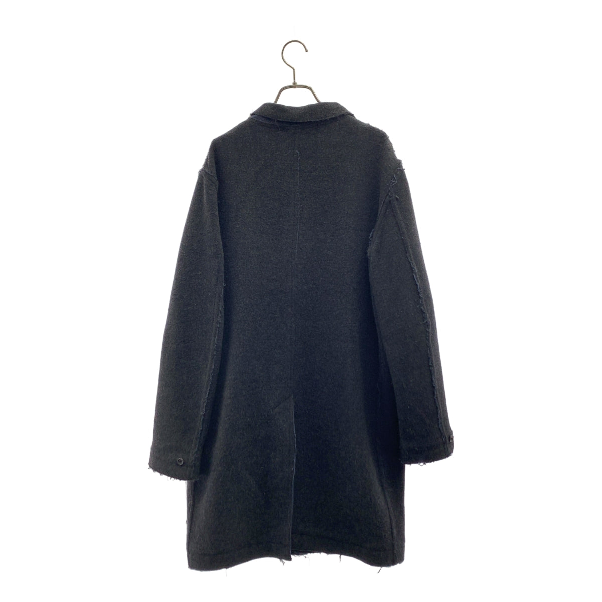 N.HOOLYWOOD / 엔 할리우드 | 울 혼합 더블 페이스 컷오프 체스터 코트 | 38 | 남성