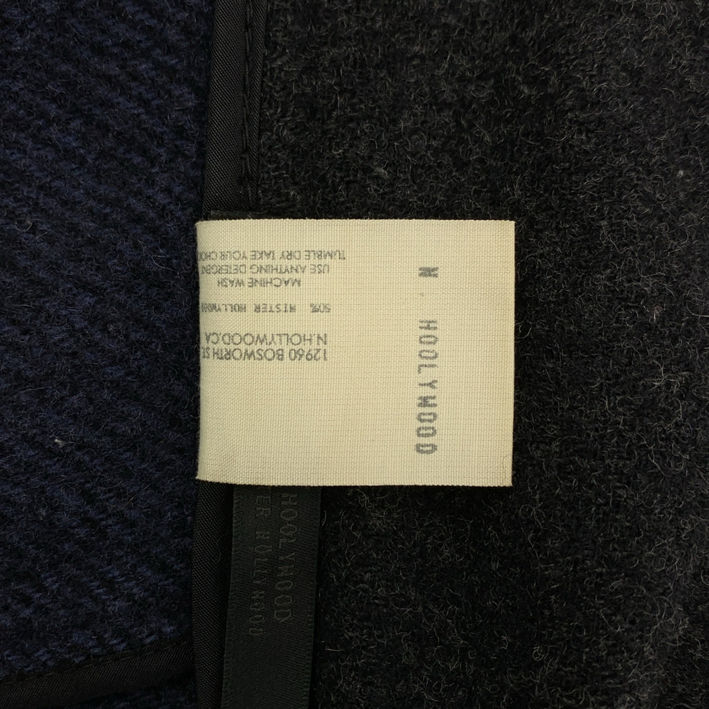 N.HOOLYWOOD / エヌハリウッド | ウール混 ダブルフェイス カットオフ チェスターコート | 38 | メンズ