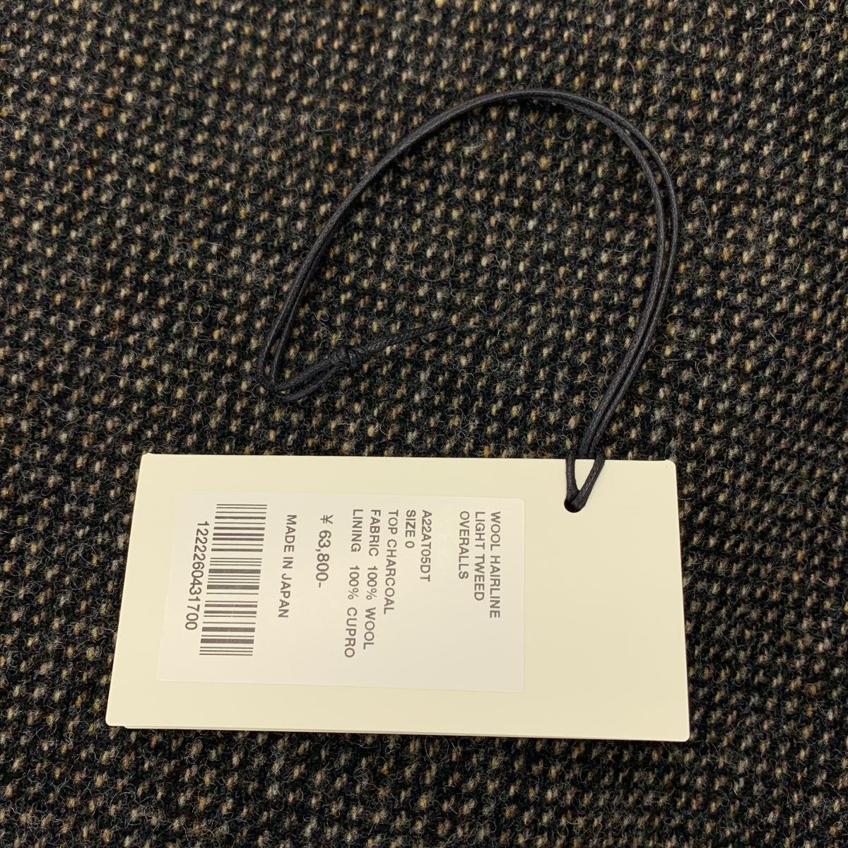 AURALEE | 羊毛細蕾絲輕薄斜紋布連身褲 | 女款 | 0 碼