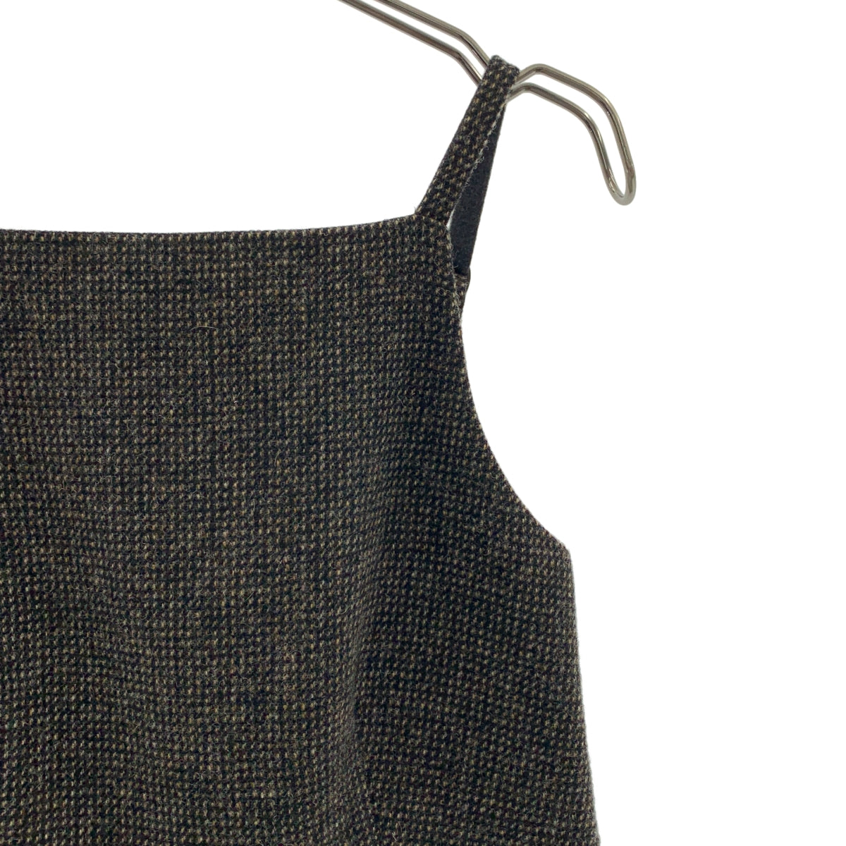AURALEE / オーラリー | WOOL HAIRLINE LIGHT TWEED OVERALLS  ウール ヘアライン ライトツイード オーバーオール | 0 | レディース