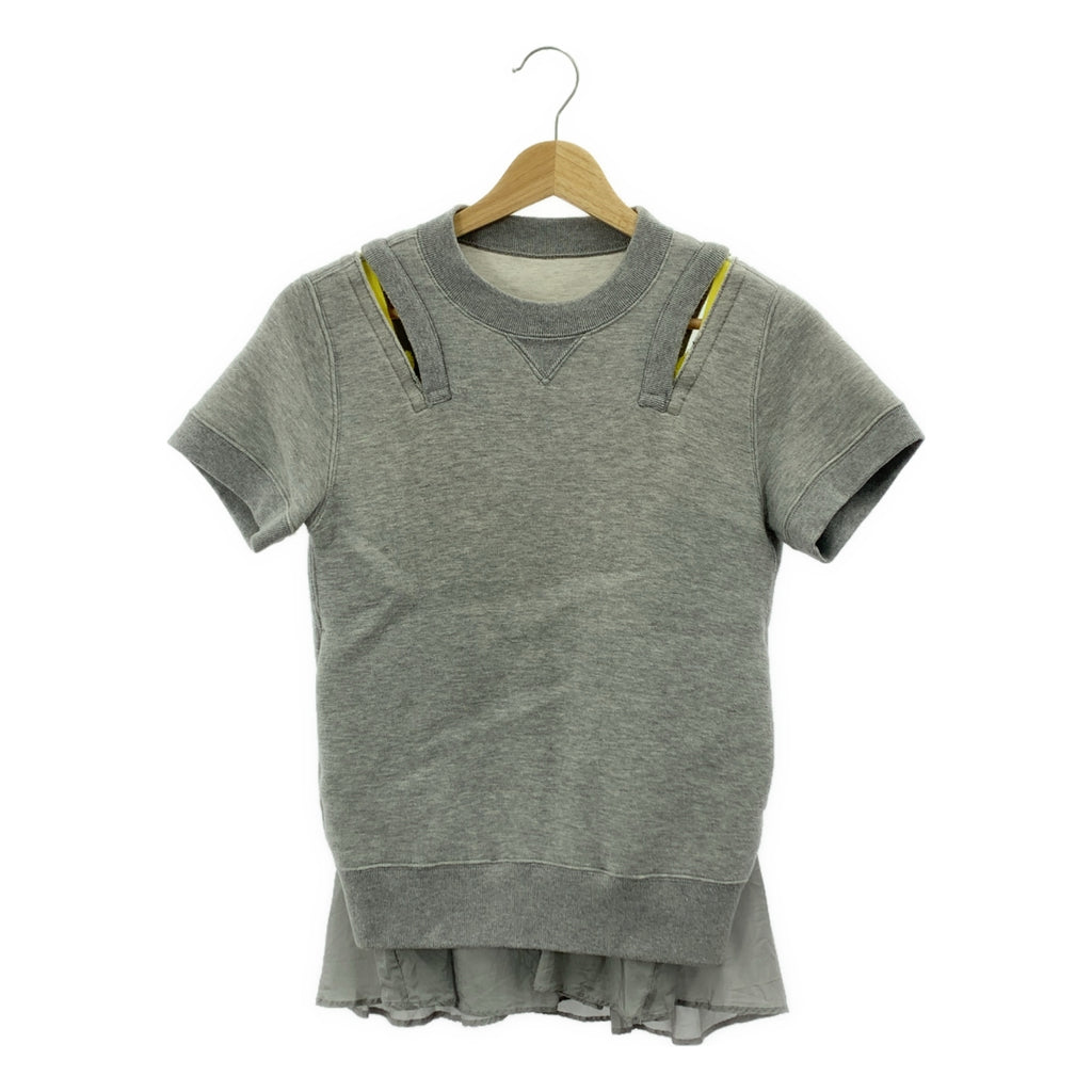 sacai | 有口袋的混紡材質衛衣 | 1 | 女款