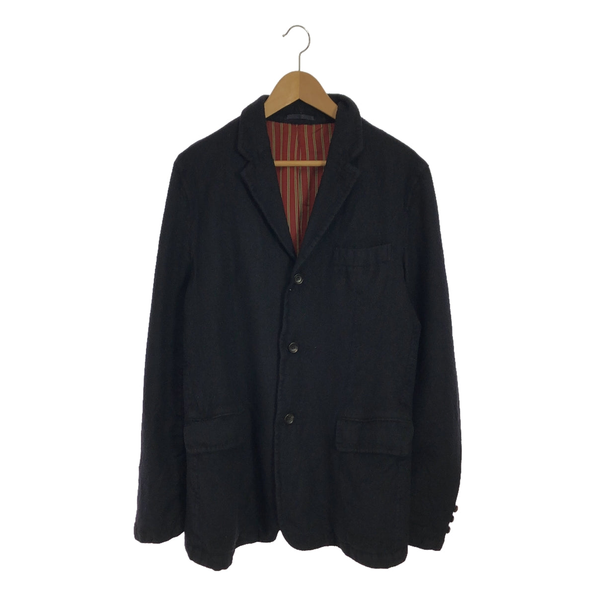 COMME des GARCONS HOMME / 컴데 갤슨 옴므 | SHRUNKEN WOOL JACKET / 3B 테일러드 재킷 | L | 남성