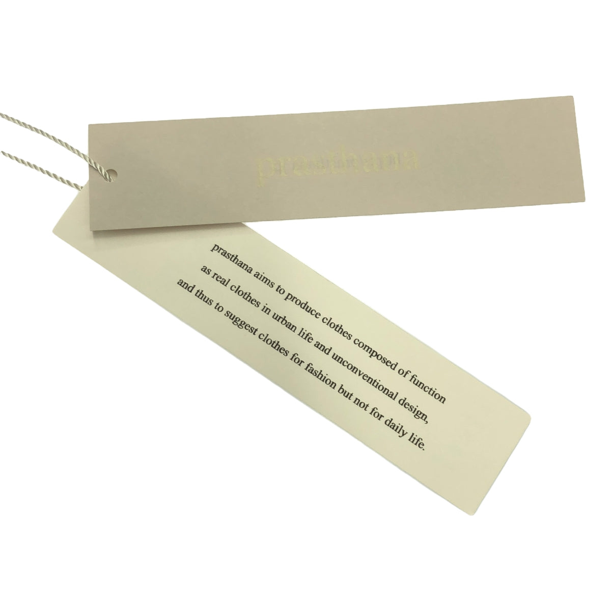 prasthana / 普拉斯塔納 |長無袖（人造絲針織）背心 | M |男士