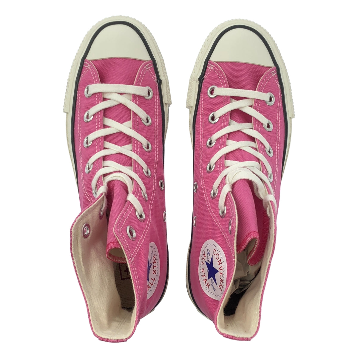 [狀況極佳] CONVERSE ALL STAR 高筒運動鞋（日本製造）| 尺寸 24.5cm | 粉紅色 | 女款