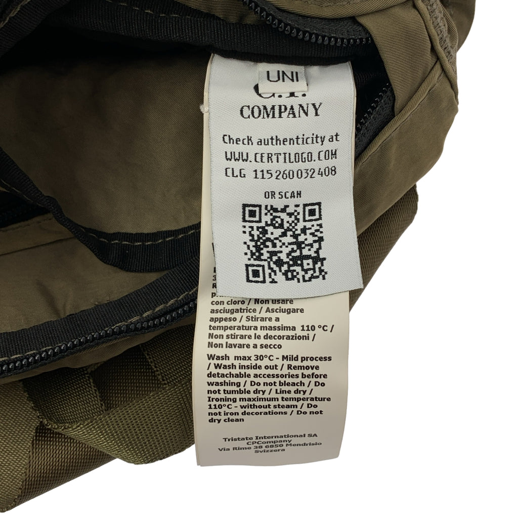 CP COMPANY / 씨피 컴퍼니 | 멀티 필라멘트 나일론 바디 숄더백 |