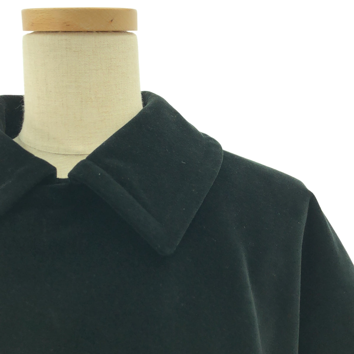 COMME des GARCONS COMME des GARCONS / 콤콤 | 2024AW | 벨루어 변형 비대칭 싱글 오버 재킷 / 퀼팅 총 안감 | M |