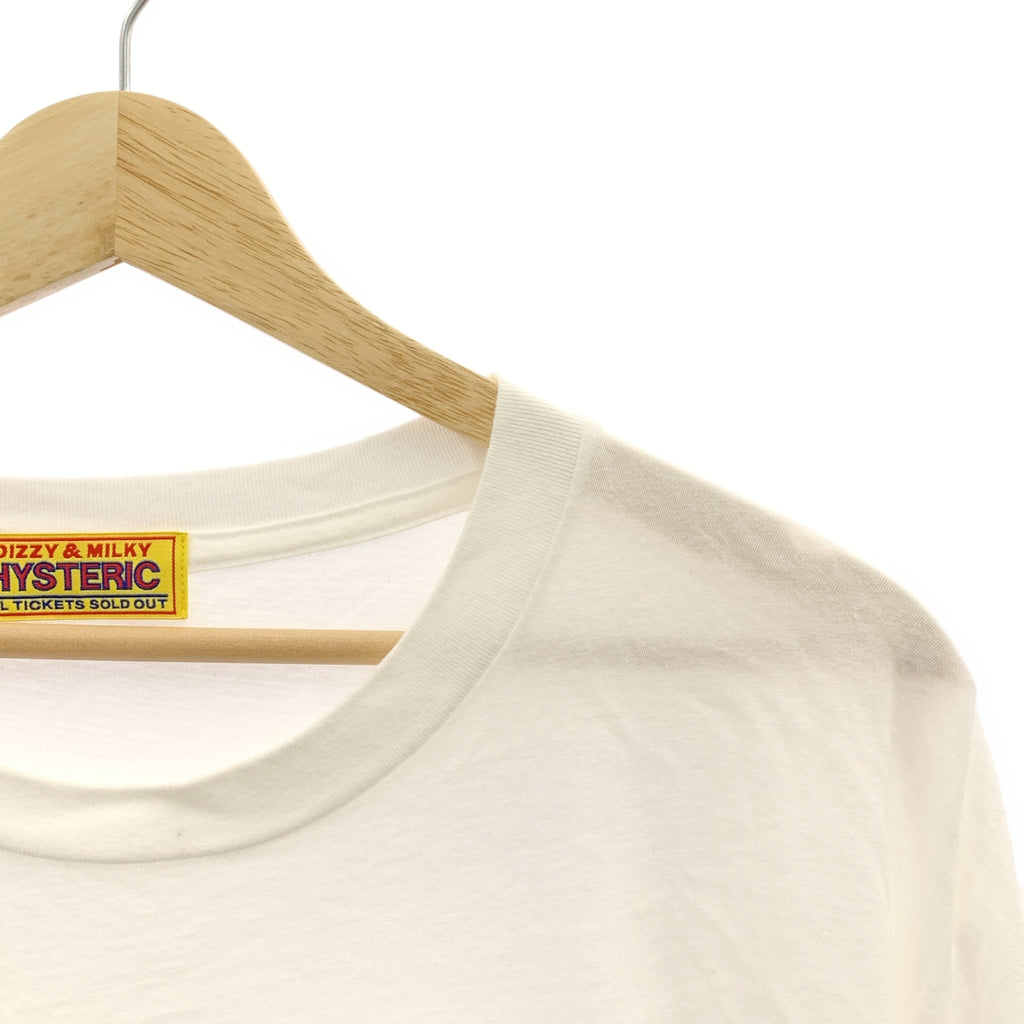 HYSTERIC GLAMOUR / ヒステリックグラマー | HYS FLOWER / エンブロイダリー プリント Tシャツ カットソー | F | レディース