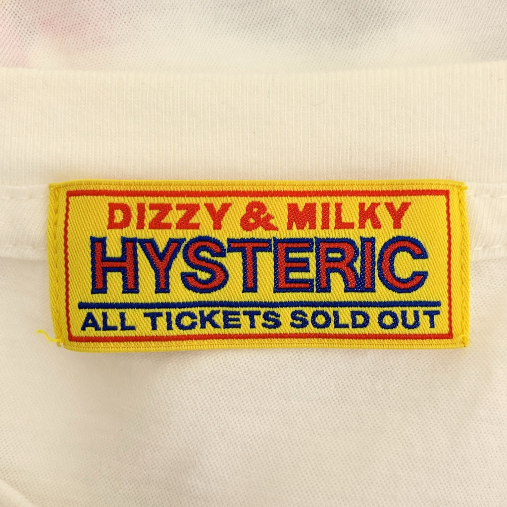 HYSTERIC GLAMOUR / ヒステリックグラマー | HYS FLOWER / エンブロイダリー プリント Tシャツ カットソー | F | レディース