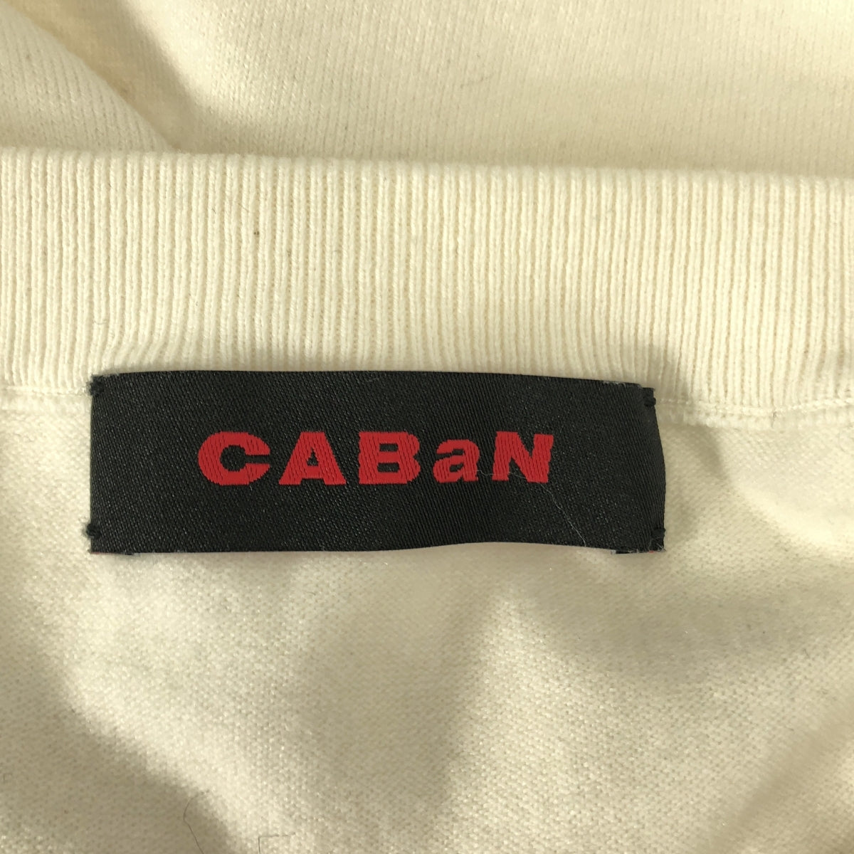 CABaN / キャバン | コットン カシミヤ プレーン クルーネック プルオーバー | L | メンズ