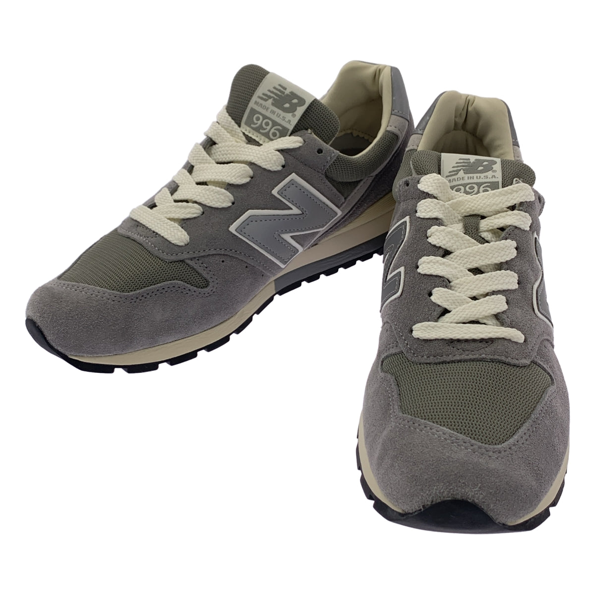 New Balance 996 美國製造 30 週年紀念運動鞋（美國製造）- 男款，尺寸 27 厘米，灰色
