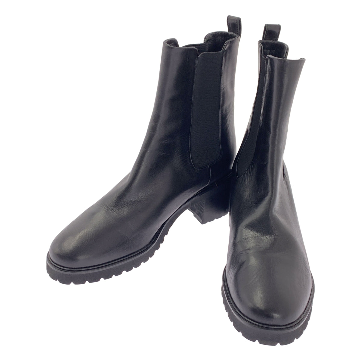 MARGARET HOWELL idea / マーガレットハウエルアイデア | サイドゴア ヒール ブーツ | 24 1/2 | レディース