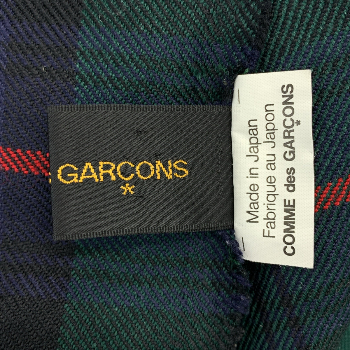 COMME des GARCONS / コムデギャルソン | 2006SS | チェック カットオフ ラウンドカラー ジャケット | S | レディース