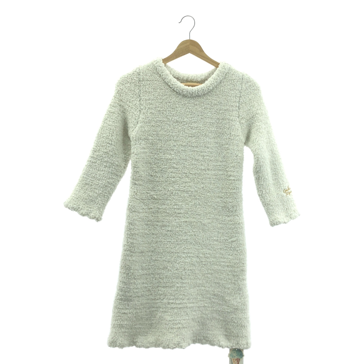 【美品】  gelato pique / ジェラート ピケ | クルーネック ロング プルオーバー / ルームウェア | F | ライトグリーン系 | レディース
