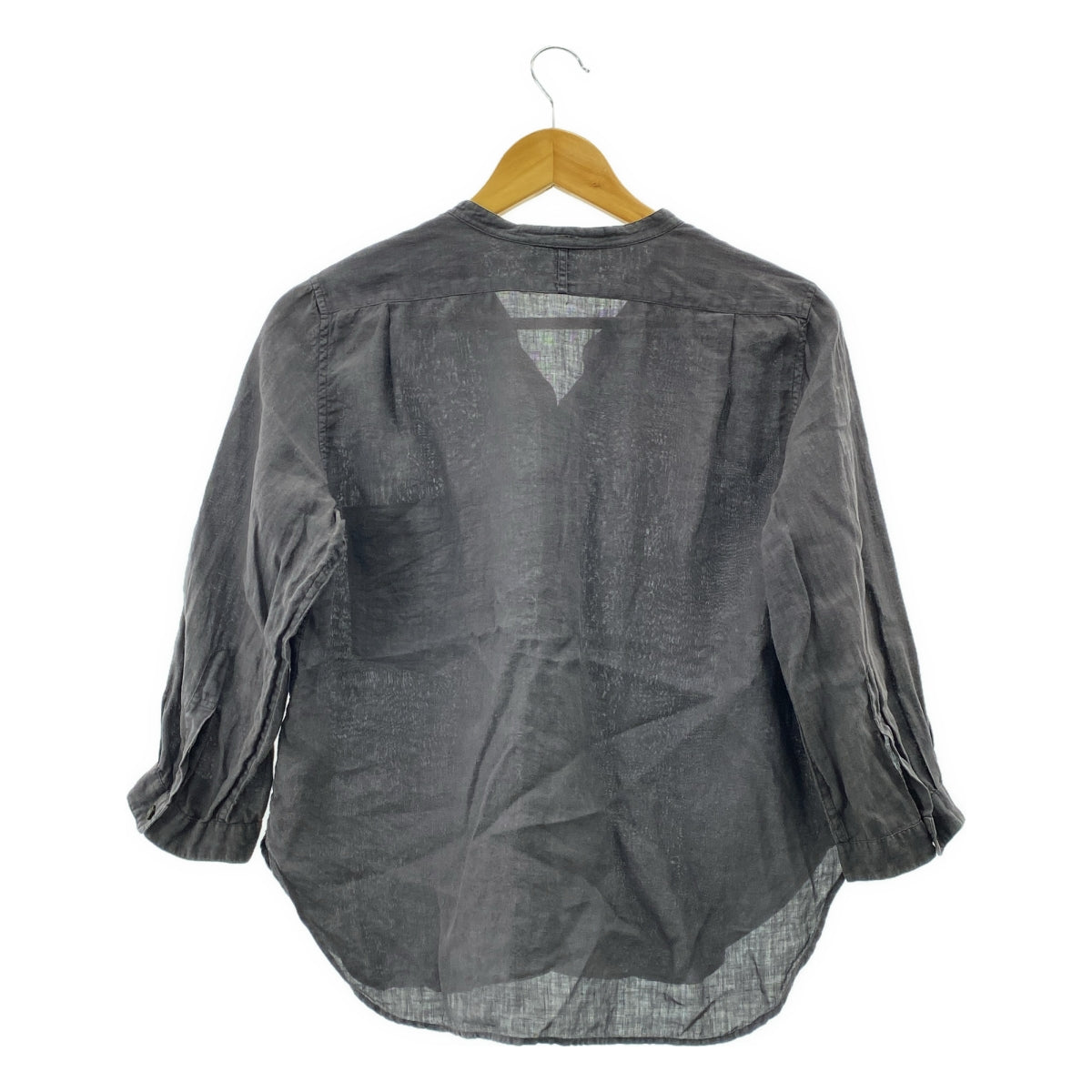 MARGARET HOWELL / 마가렛 하웰 | 린넨 7 분 소매 셔츠 | 1 |