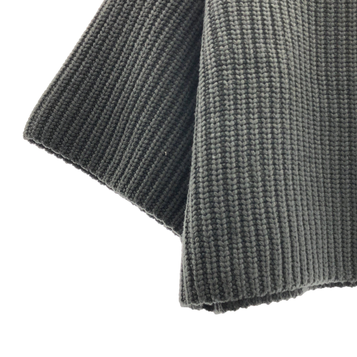 HYKE / 하이크 | RIBBED CROP TOP 리브 크롭드 니트 | 2 |