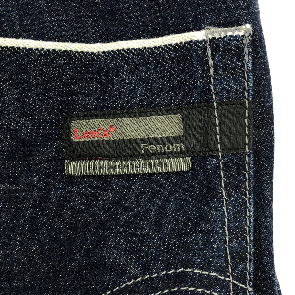 FRAGMENT DESIGN / フラグメントデザイン | × Levi's / リーバイス 207 セルビッチ 濃紺デニム パンツ | 30 | インディゴ | メンズ