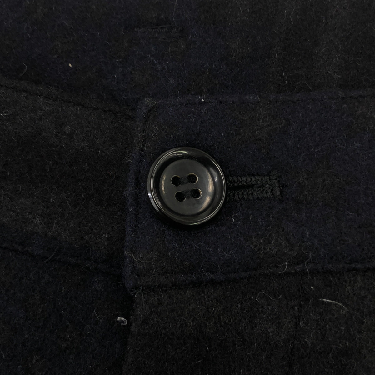 [品相良好] COMME des GARCONS | 2009AW |羊毛全印花 Sarouel 長褲 | SHOPBOP S |黑色/灰色/海軍藍|女性的