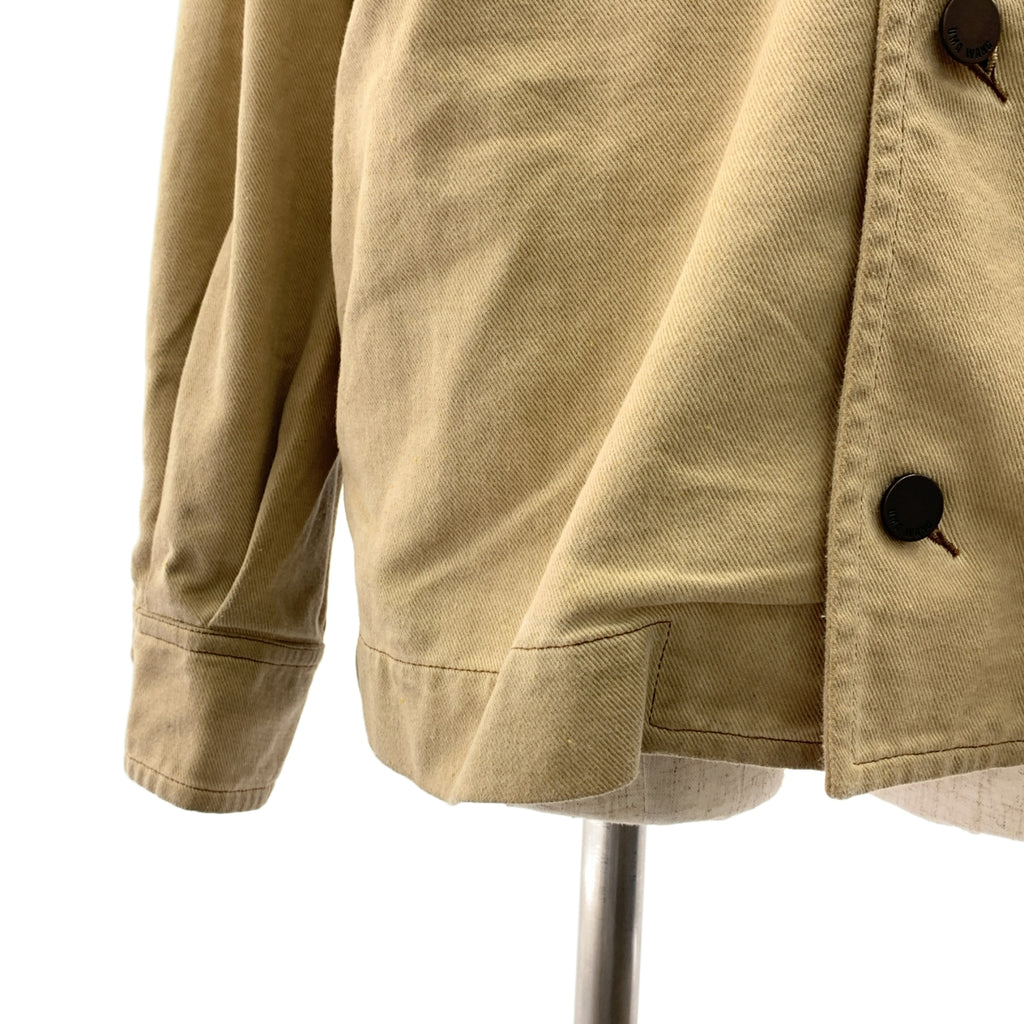 UMA WANG / 유마완 | 오버 실루엣 로고 버튼 재킷 | S | 남성