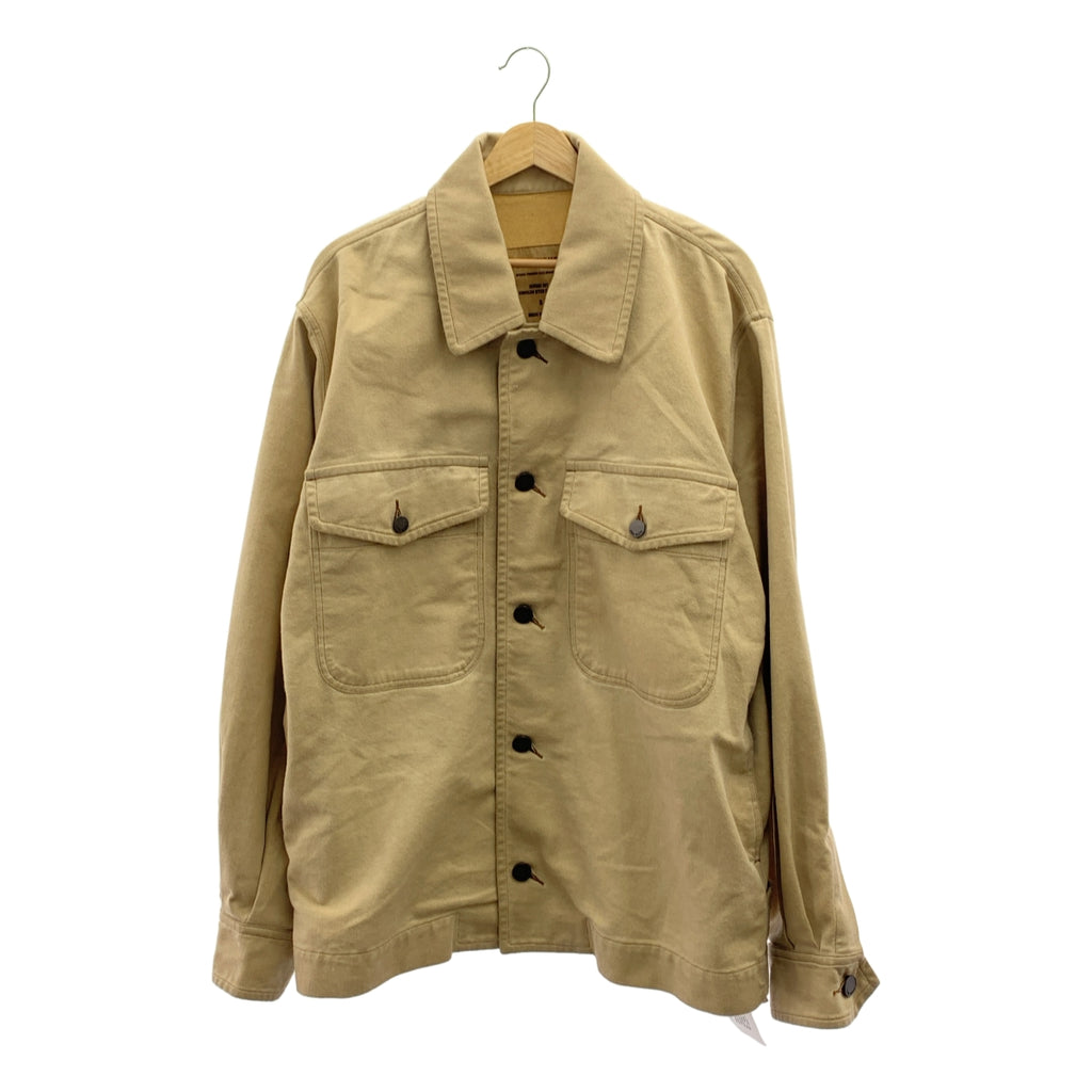 UMA WANG / 유마완 | 오버 실루엣 로고 버튼 재킷 | S | 남성