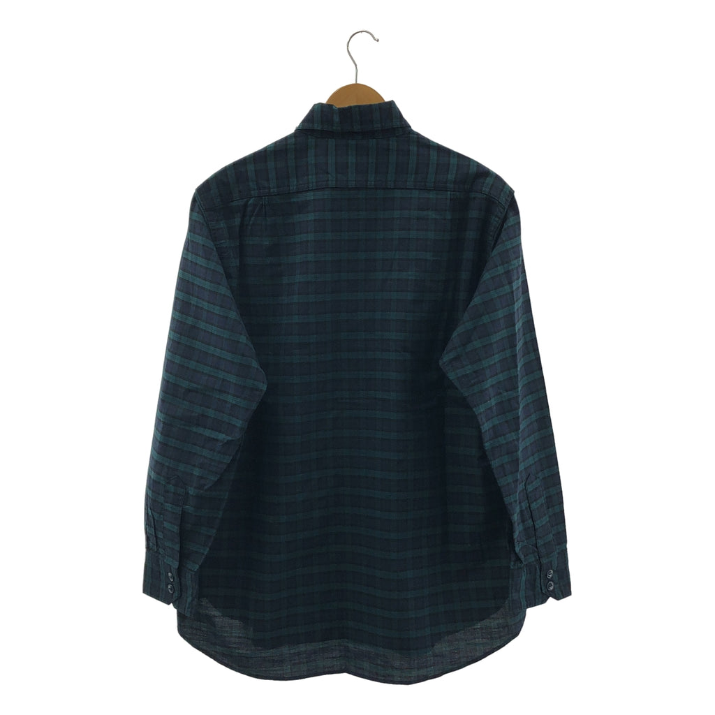 SASSAFRAS | 夜間園藝格紋襯衫 | S碼 | 男士