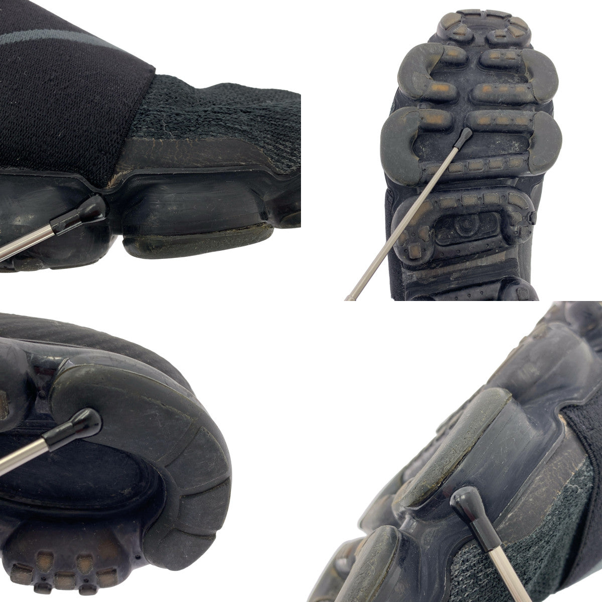 NIKE / ナイキ | AIR VAPORMAX FLYKNIT MOC / AH3397-004 エア ベイパーマックス フライニット モック スニーカー | 28 | ブラック | メンズ