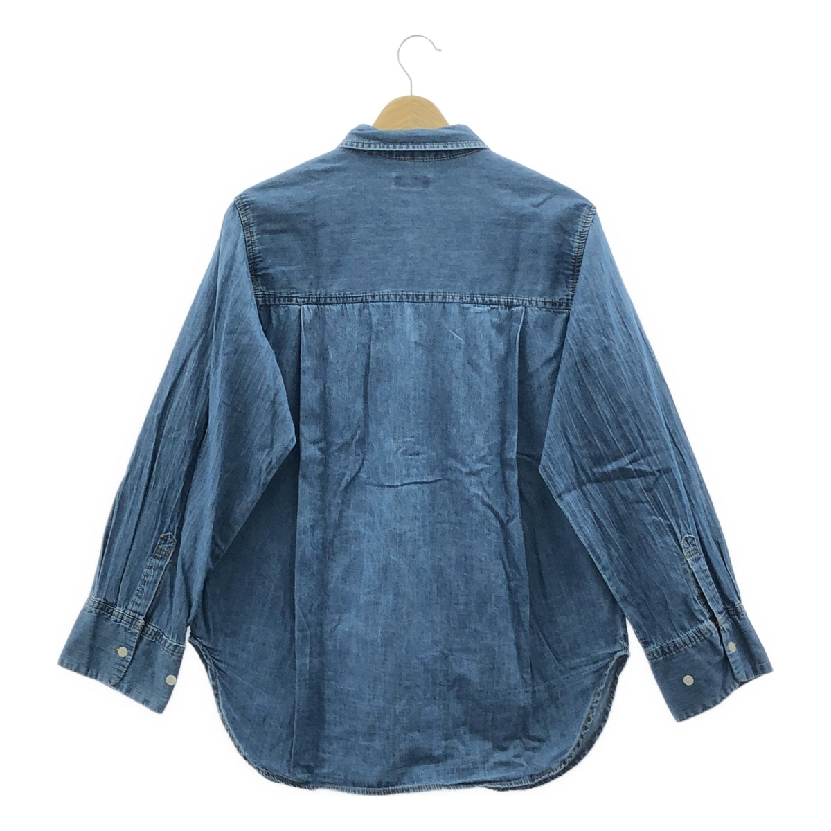 IENA | 2024SS | 輕盈牛仔基本款襯衫 | 尺寸 38 |