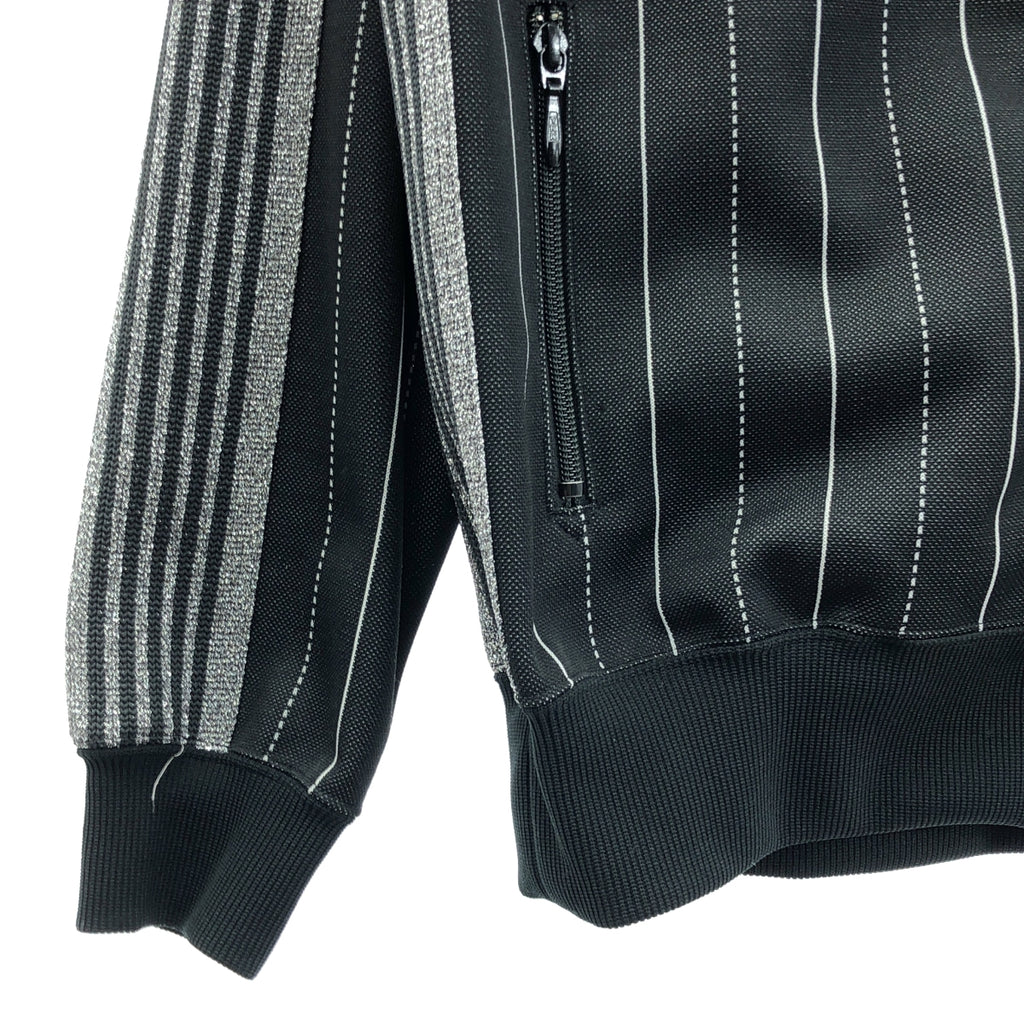 【新品】  Needles / ニードルス | 2024SS | ×CITYSHOP シティショップ / ストライプ トラックジャケット | XS | ブラック / シルバー | メンズ