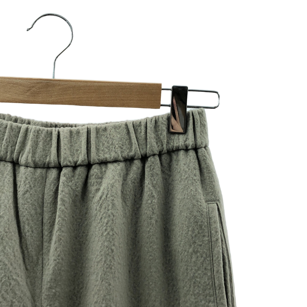 ARTS&SCIENCE / アーツアンドサイエンス | 2023AW | EASY PANTS ウール イージー パンツ | 0 | グレー | レディース