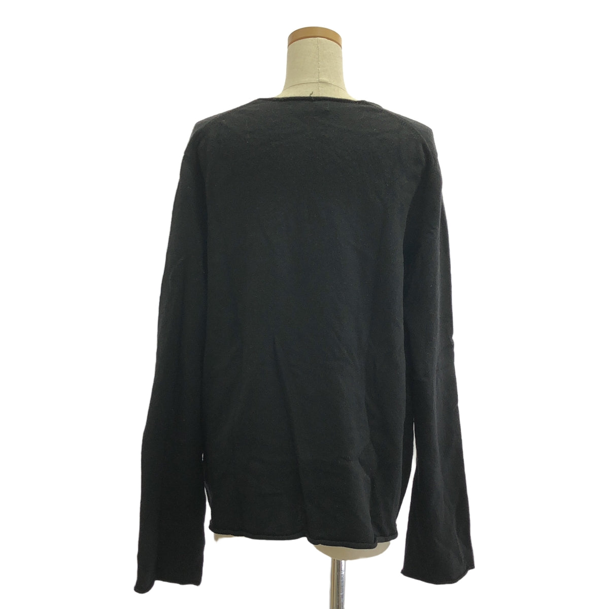 COMME des GARCONS / 컴데 갤슨 | 2009AW | 양모 해골 프린트 크루 넥 니트 | M | 블랙 | 여성