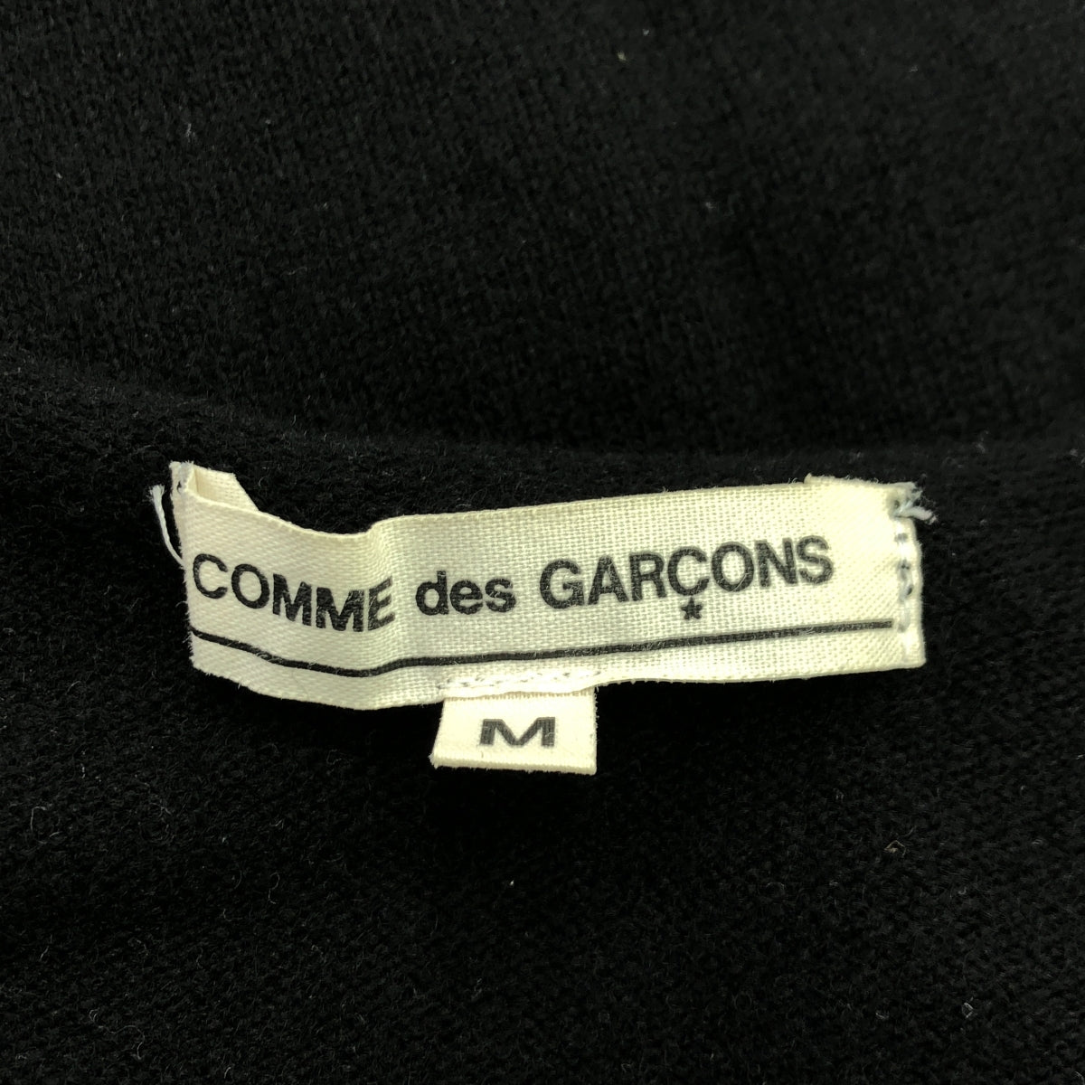 COMME des GARCONS / 컴데 갤슨 | 2009AW | 양모 해골 프린트 크루 넥 니트 | M | 블랙 | 여성