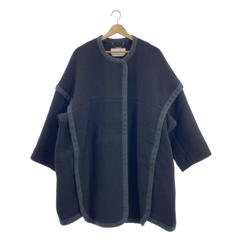 Chloe / クロエ | ウール ショート ブランケット コート | 34 | レディース
