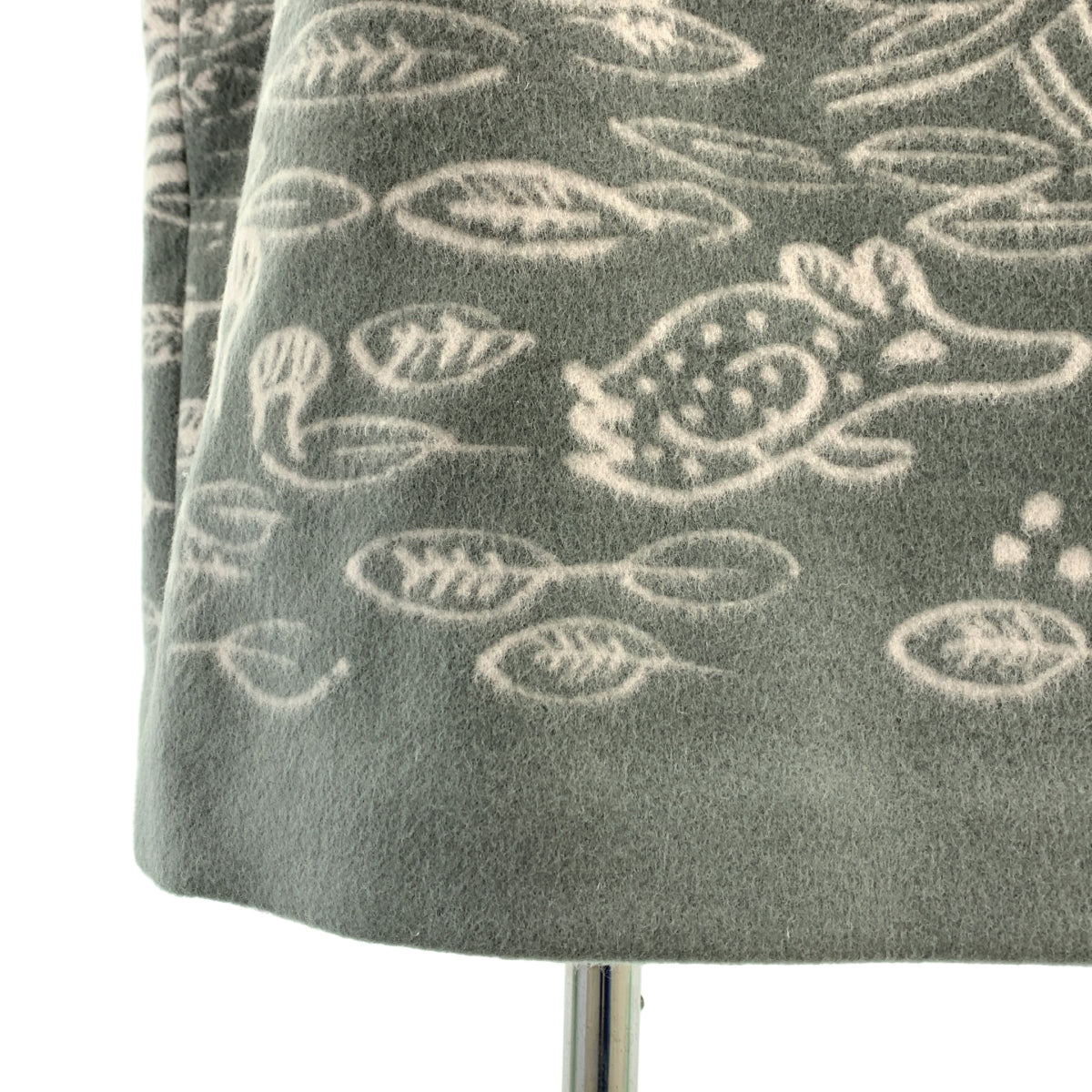 mina perhonen / 미나펠호넨 | imagine 울 멜튼 총 무늬 와이드 민소매 원피스 |