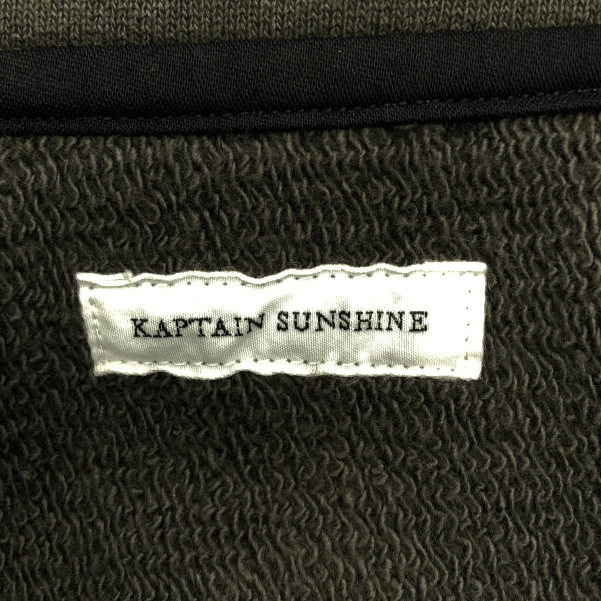 【신품】 Kaptain Sunshine / 캡틴 선샤인 | 2025 AW | Zipper High Neck Pullover 지퍼 하이넥 풀오버 하프 Zip 스웨트 | 3 |