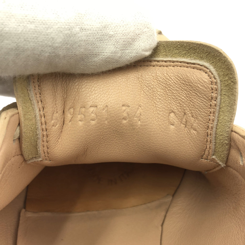 GUCCI / グッチ | 519531 ロゴプリント レザー ローカットスニーカー | 34 | レディース