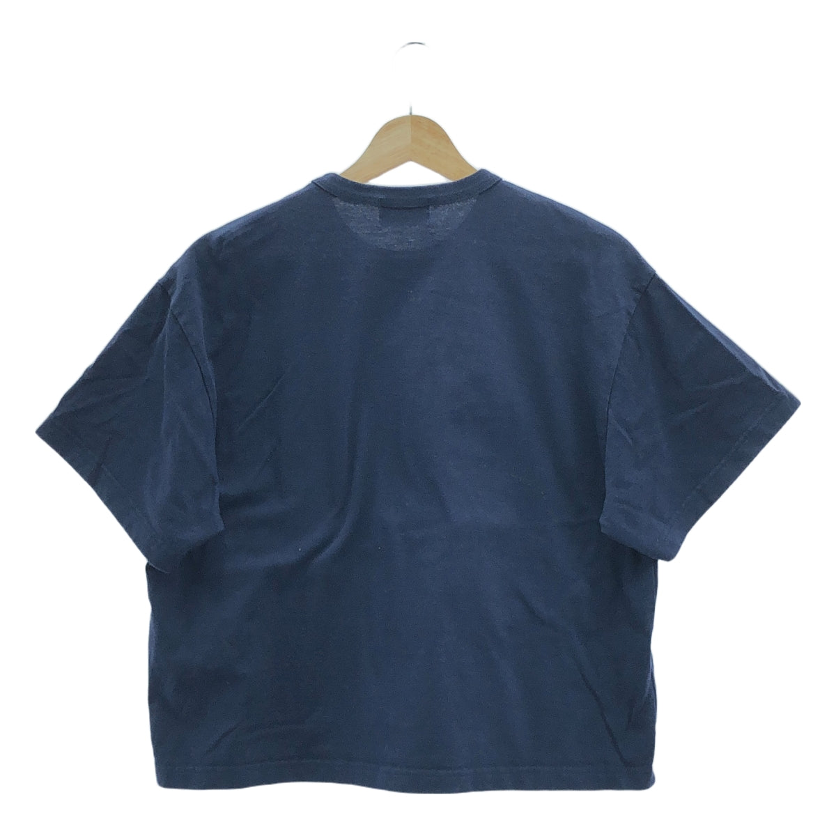 kolor / 컬러 | 클리어 천축 S/S 프린트 T셔츠 | 1 | 네이비 | 여성