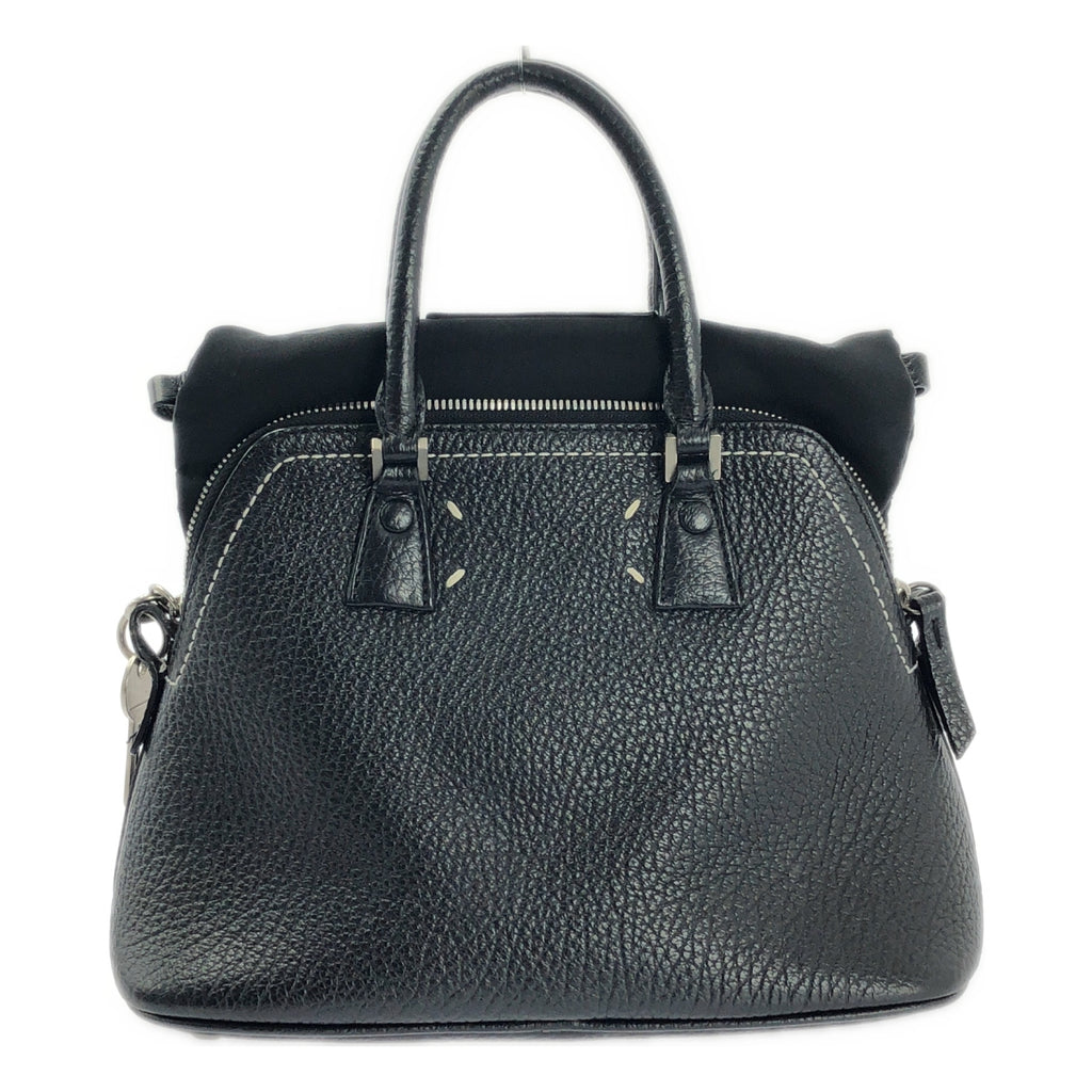 Maison Margiela / メゾンマルジェラ | 5AC 2WAY レザー ショルダーバッグ | ブラック | レディース