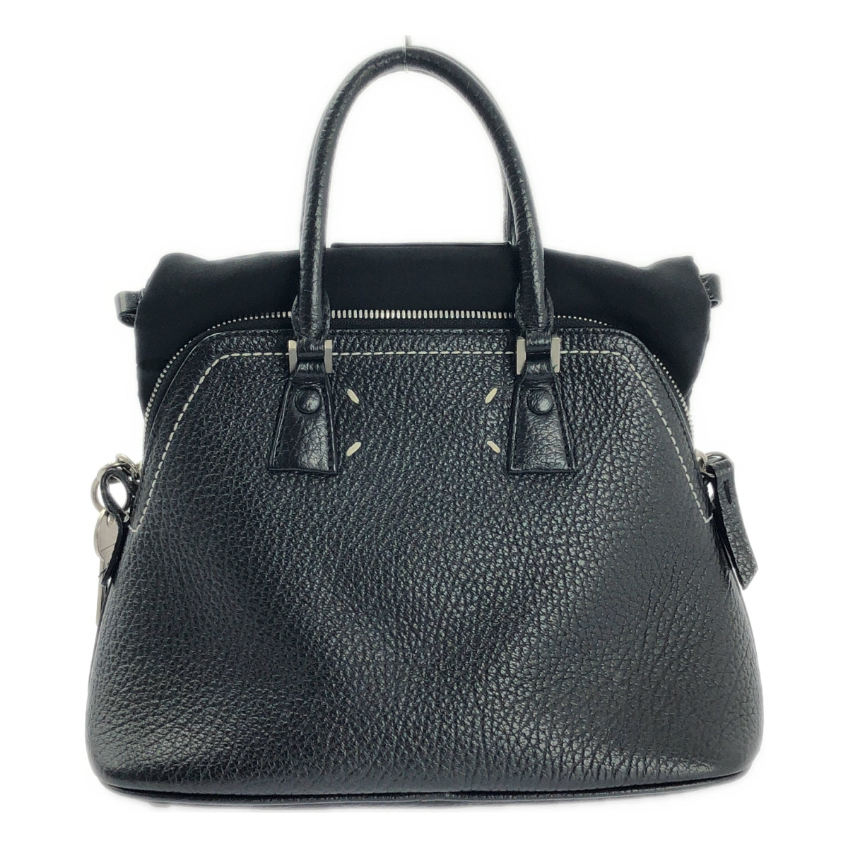 Maison Margiela / メゾンマルジェラ | 5AC 2WAY レザー ショルダーバッグ | ブラック | レディース