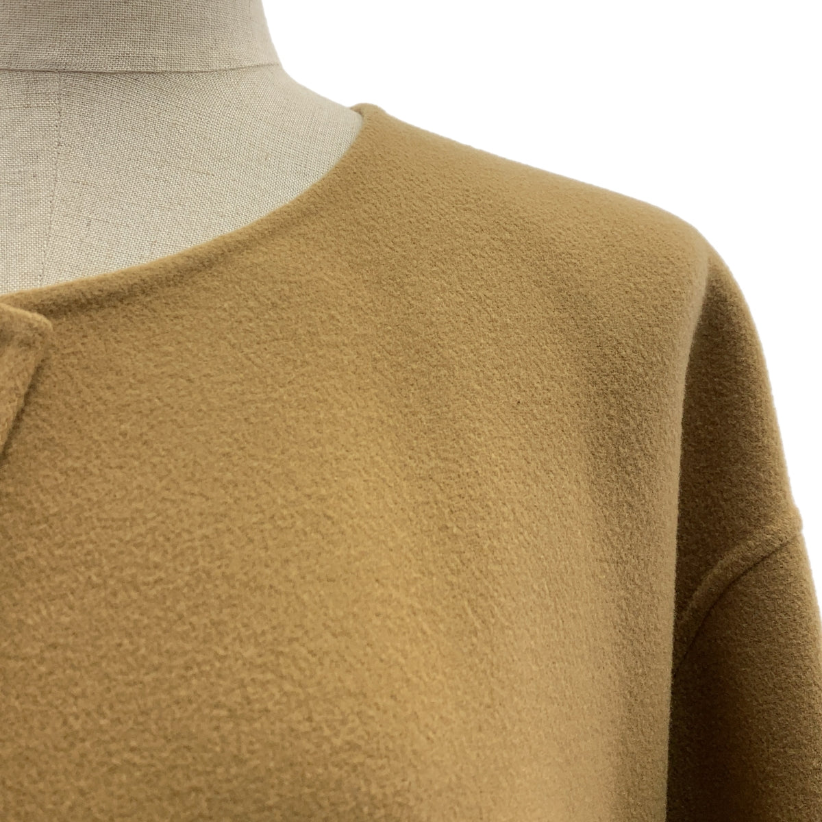 UNITED ARROWS | UGC W 雙面無領大衣 | 尺寸 38 |