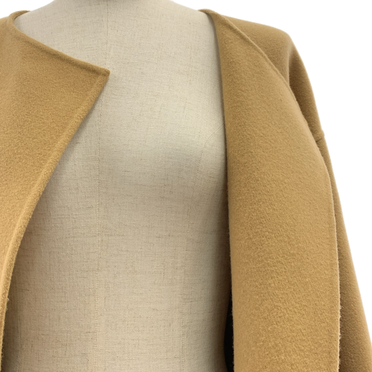 UNITED ARROWS | UGC W 雙面無領大衣 | 尺寸 38 |