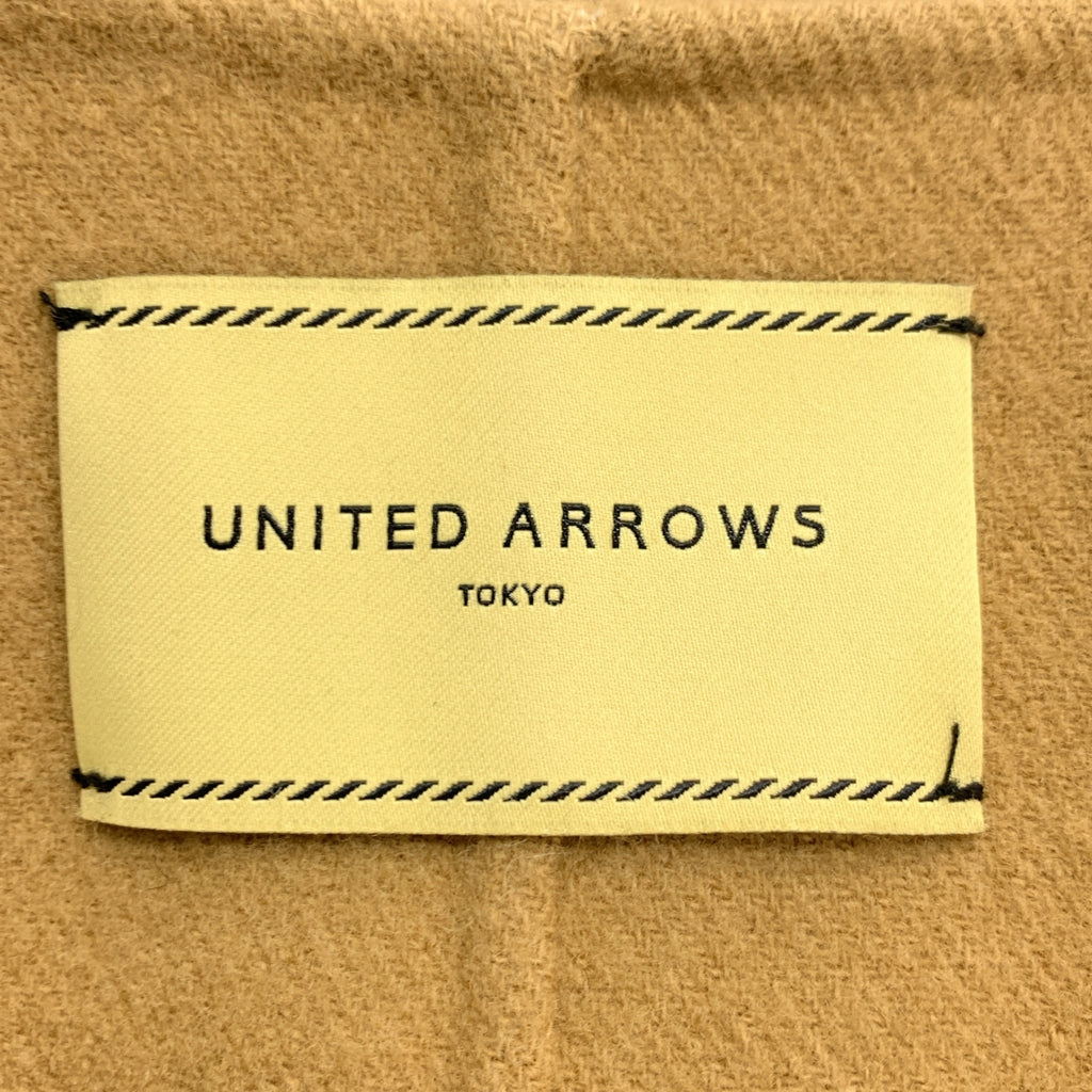 UNITED ARROWS | UGC W 雙面無領大衣 | 尺寸 38 |