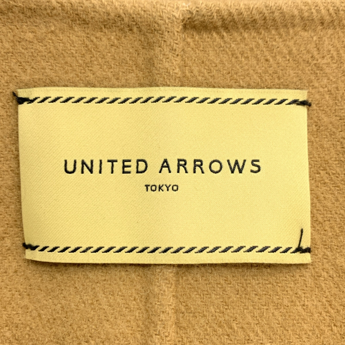 UNITED ARROWS | UGC W 雙面無領大衣 | 尺寸 38 |