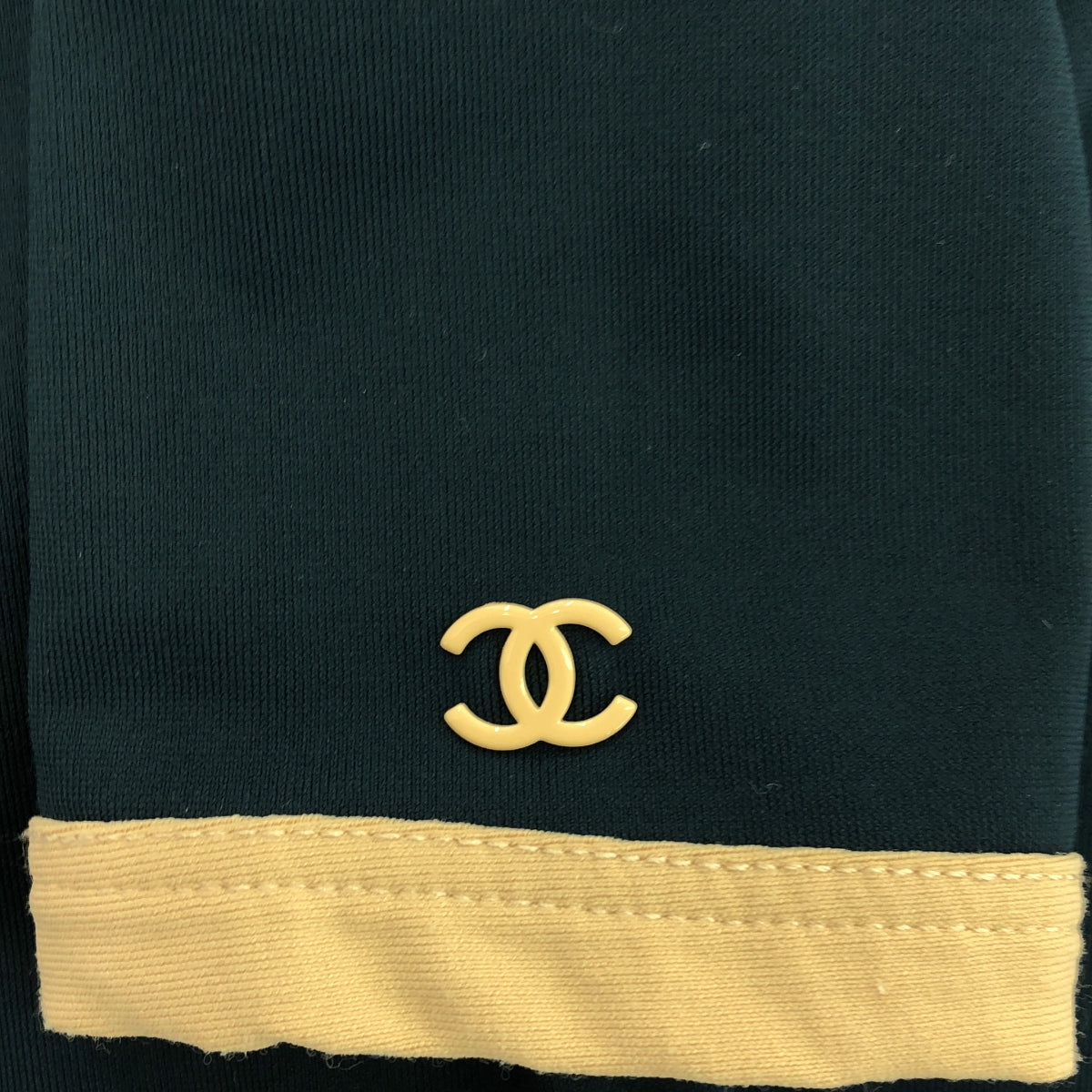 CHANEL / シャネル | パイピング ライン ジップ ロング