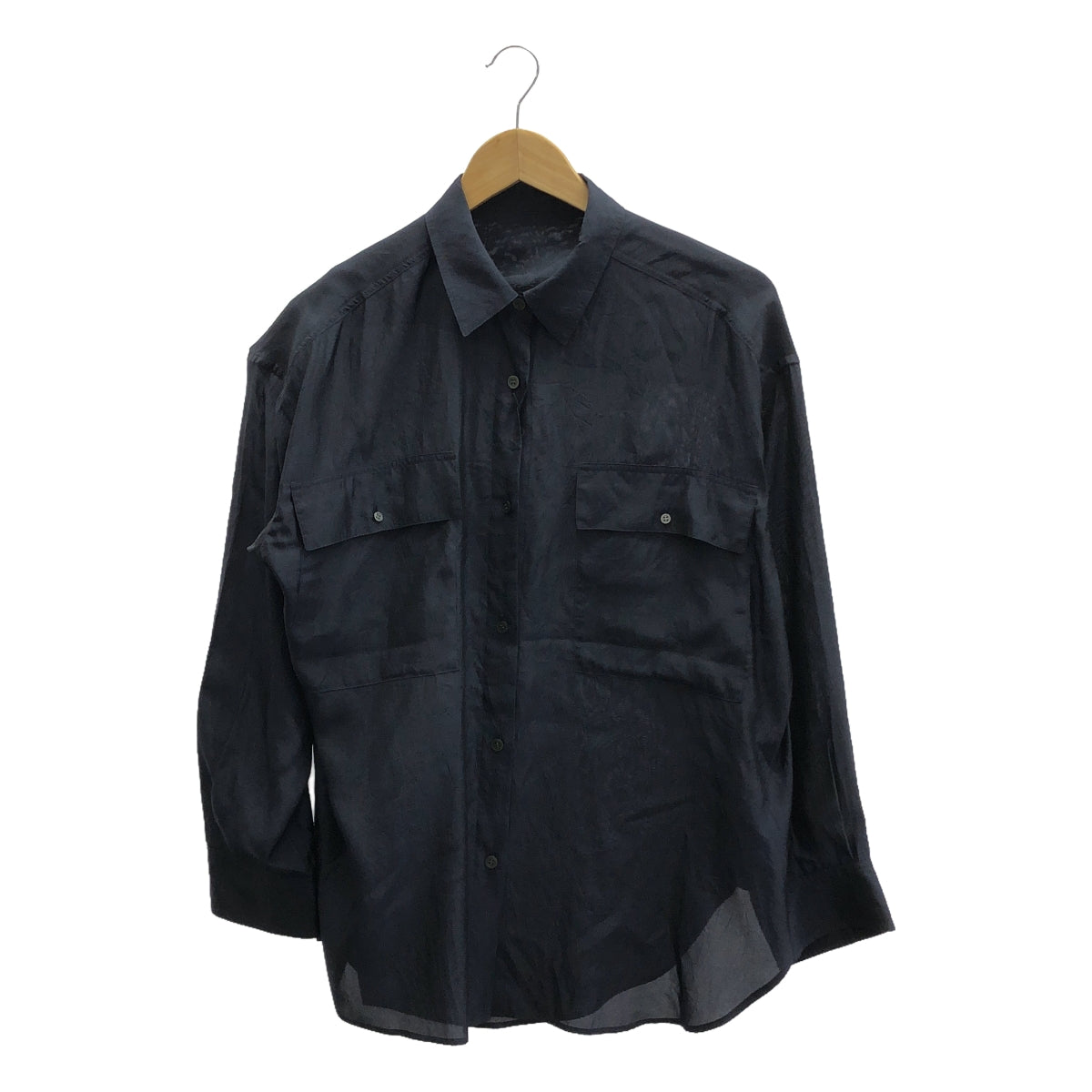 Framework | Washer Satin Double Pocket Shirt | F | Women's