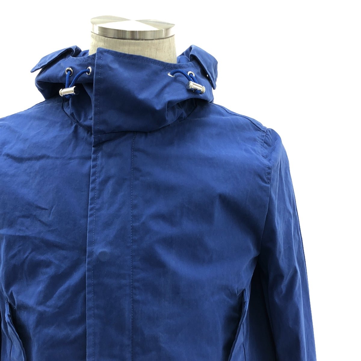 MACKINTOSH / Mackintosh | Cotton bonded hooded coat | 34 | Blue | Men's