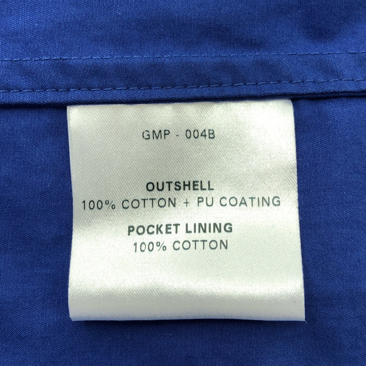 MACKINTOSH / Mackintosh | Cotton bonded hooded coat | 34 | Blue | Men's