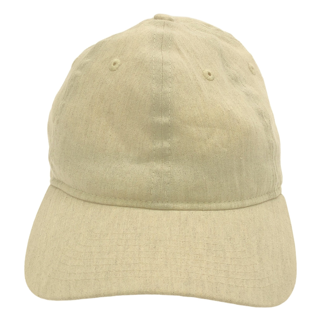 [品相良好] UNITED ARROWS 綠標休閒帽 | NEW ERA 9THIRTY 亞麻青年布帽 | F | 象牙色 | 女款