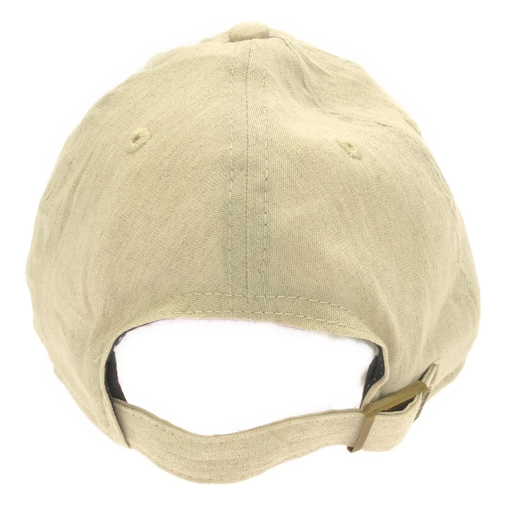 [品相良好] UNITED ARROWS 綠標休閒帽 | NEW ERA 9THIRTY 亞麻青年布帽 | F | 象牙色 | 女款